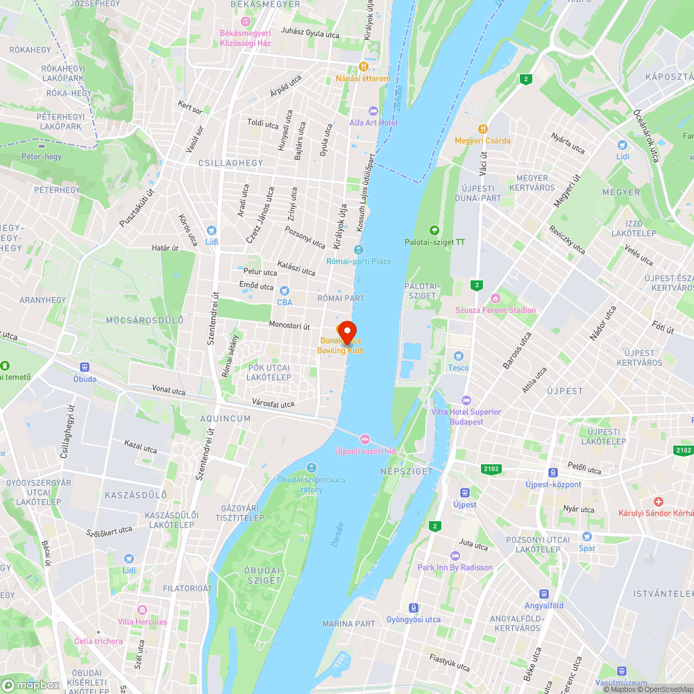 ÓBUDA - Szemetes a Római part bejelentés helye