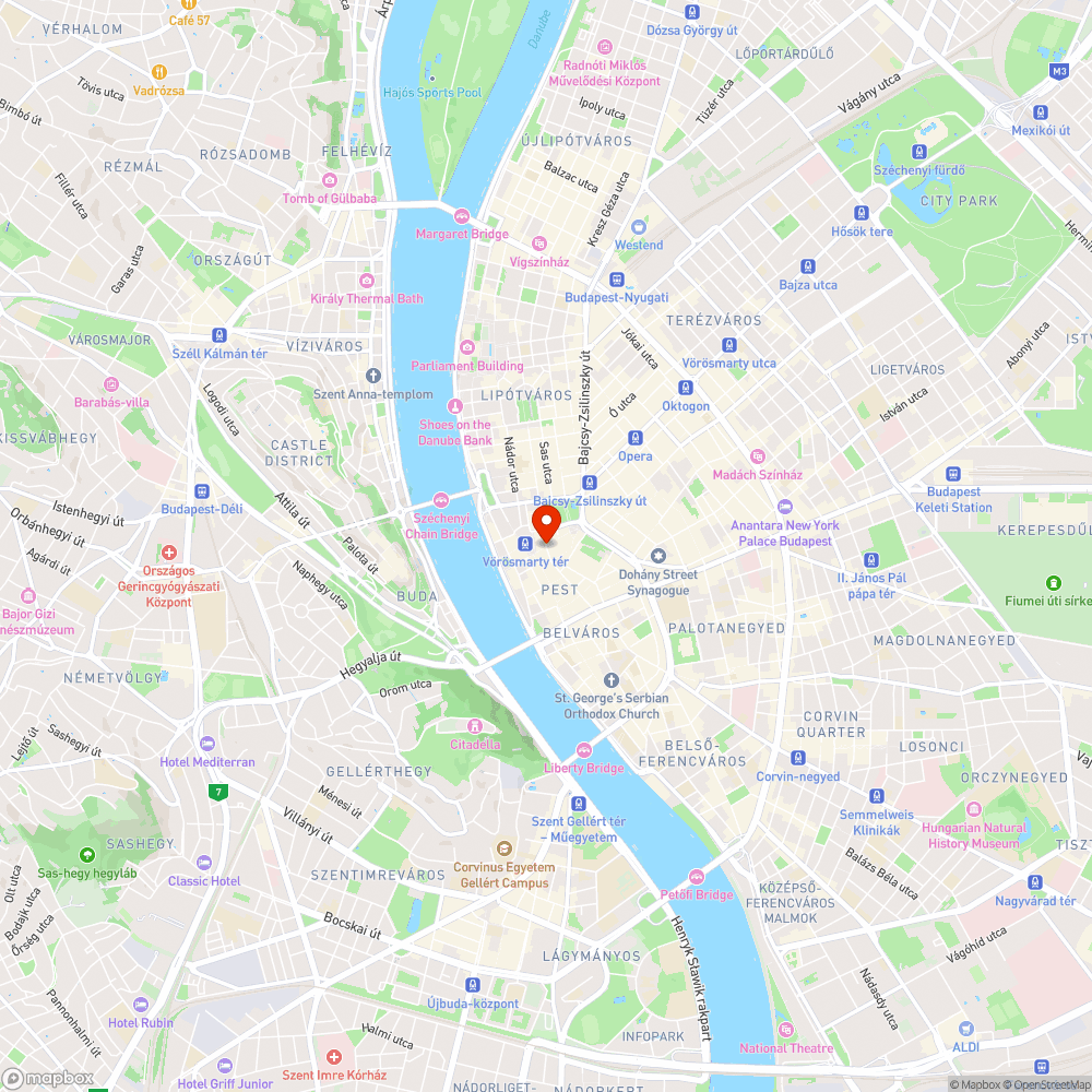 Belváros szétesett főutcája bejelentés helye