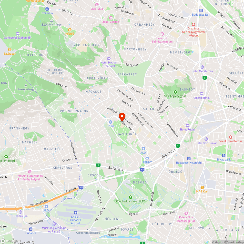 Kiégett-elhagyott kuka bejelentés helye