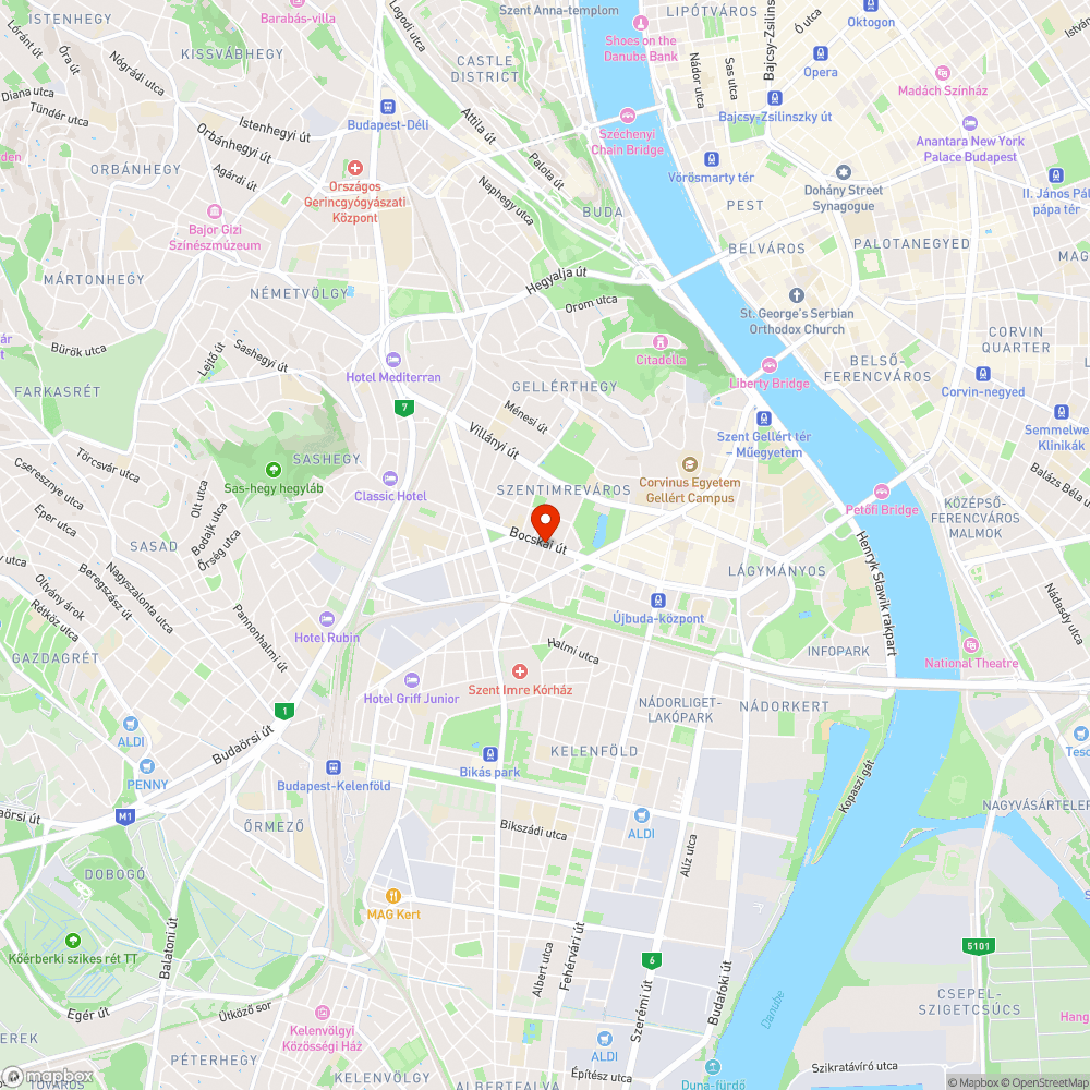 Átkelési nehézségek a XI. kerületi önkormányzat előtt bejelentés helye