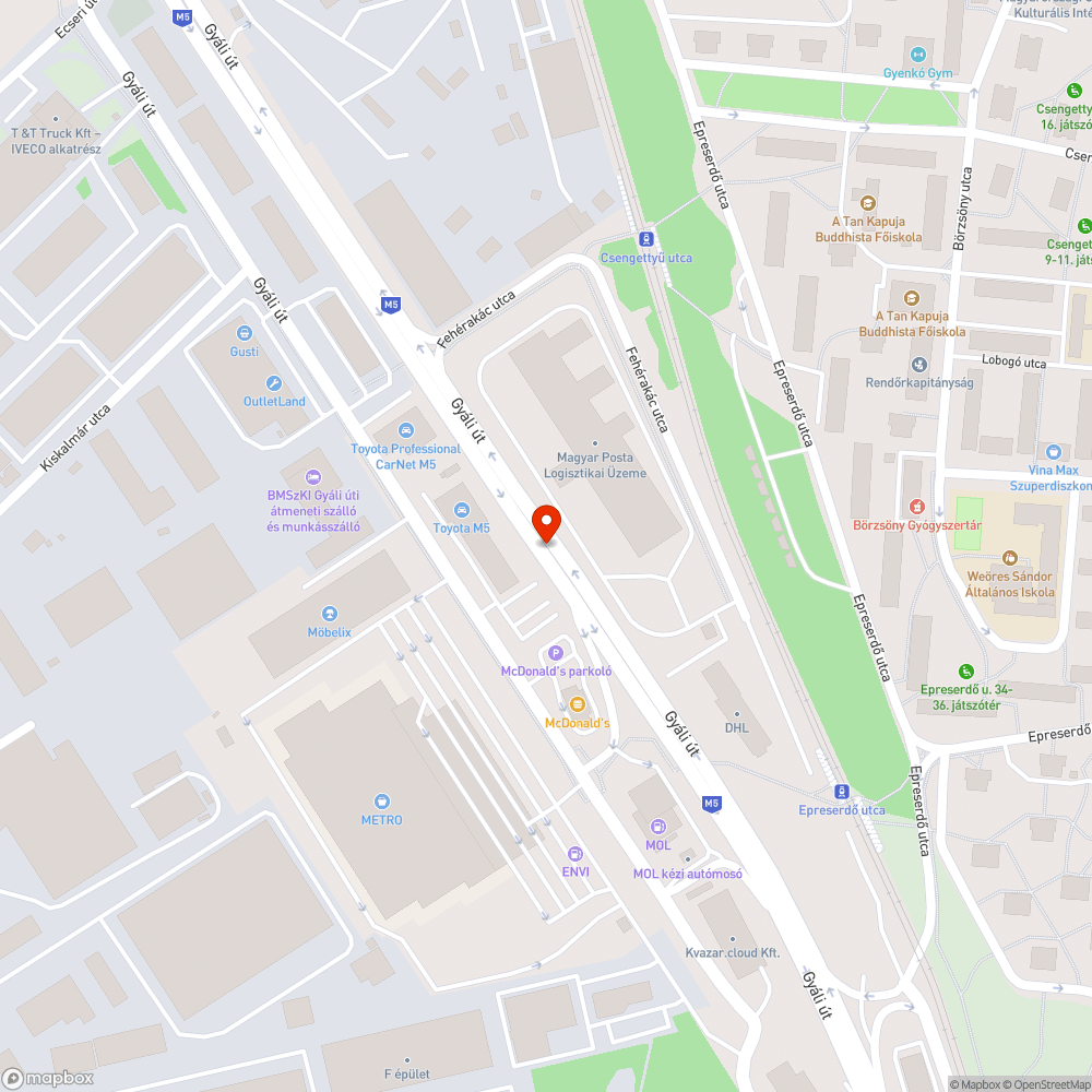 Újra útra lógó bokrok az M5 kivezetőn bejelentés helye