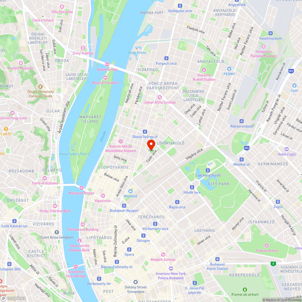 Kiszáradt és hiányzó fák bejelentés helye