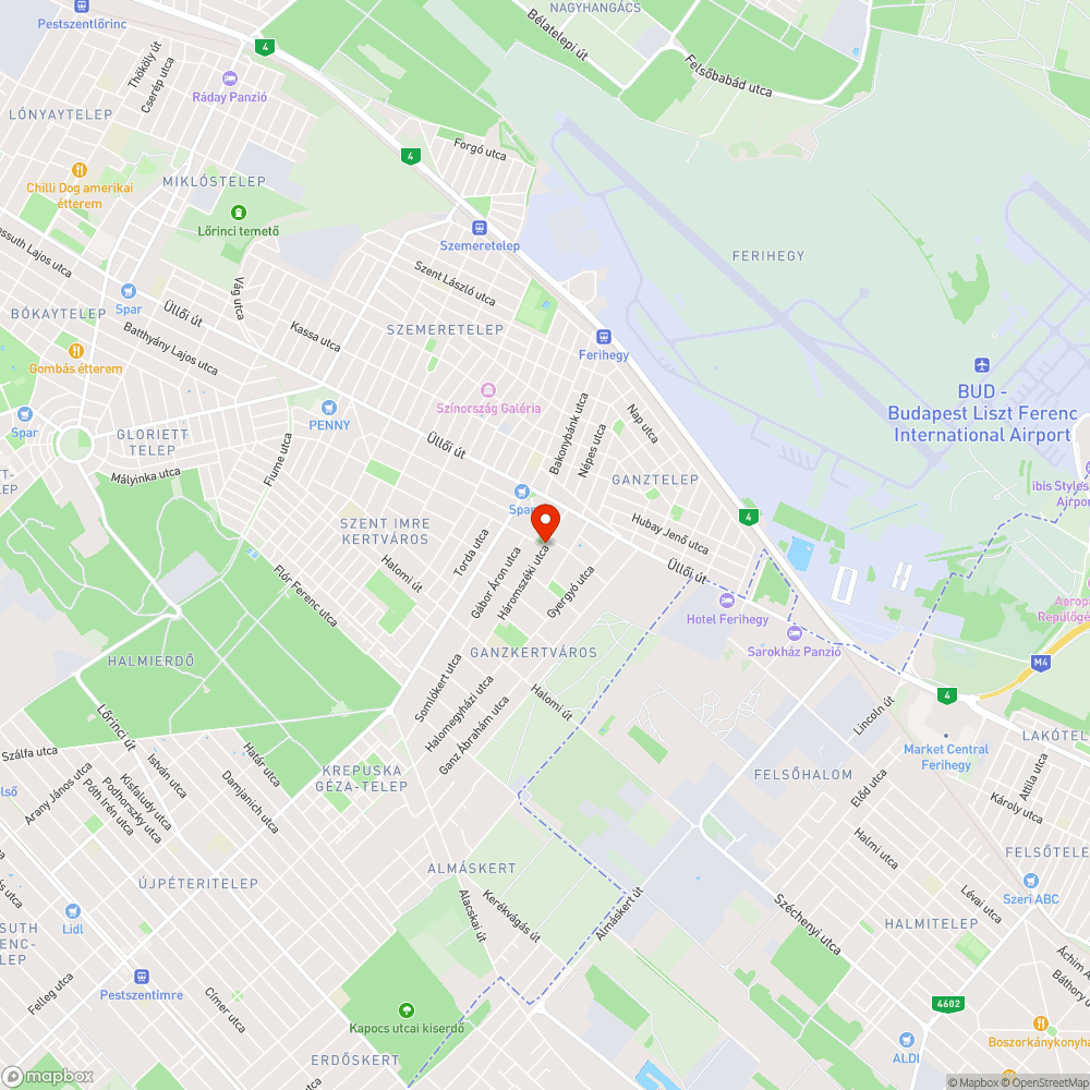 Megrongált játszótér bejelentés helye