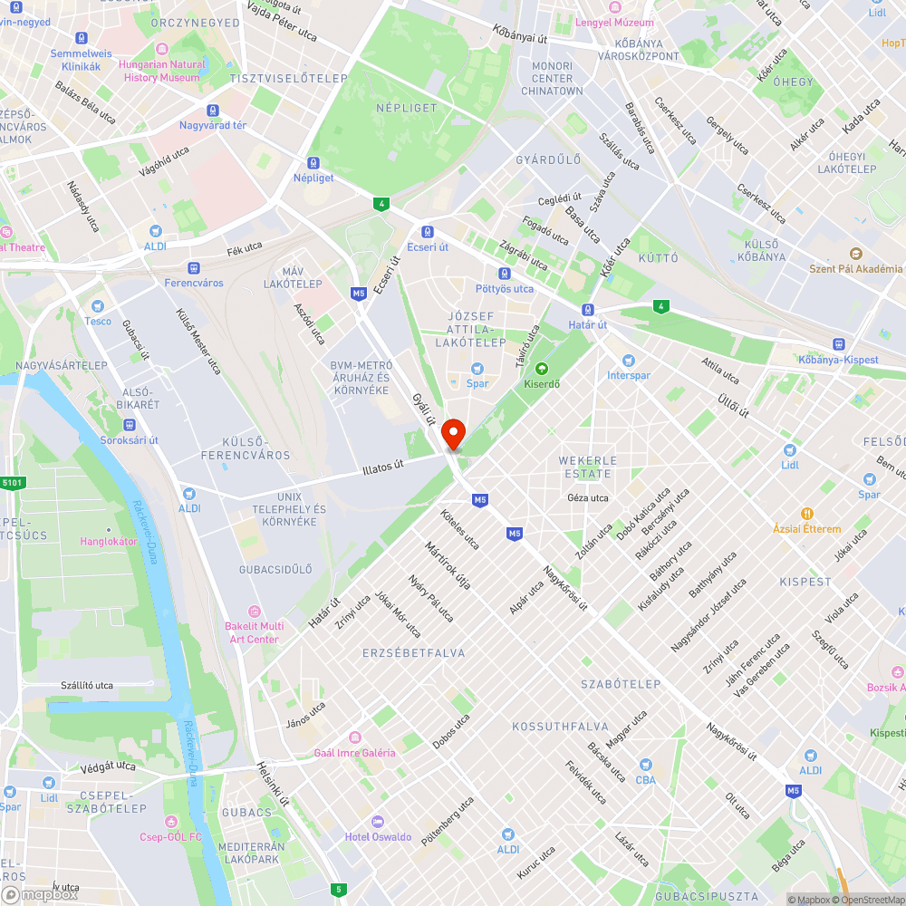 Merre vezet az út? bejelentés helye