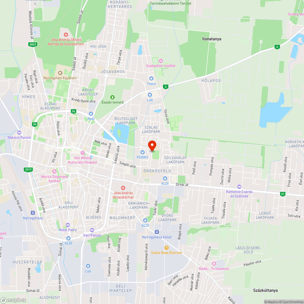 rossz vilagitas bejelentés helye