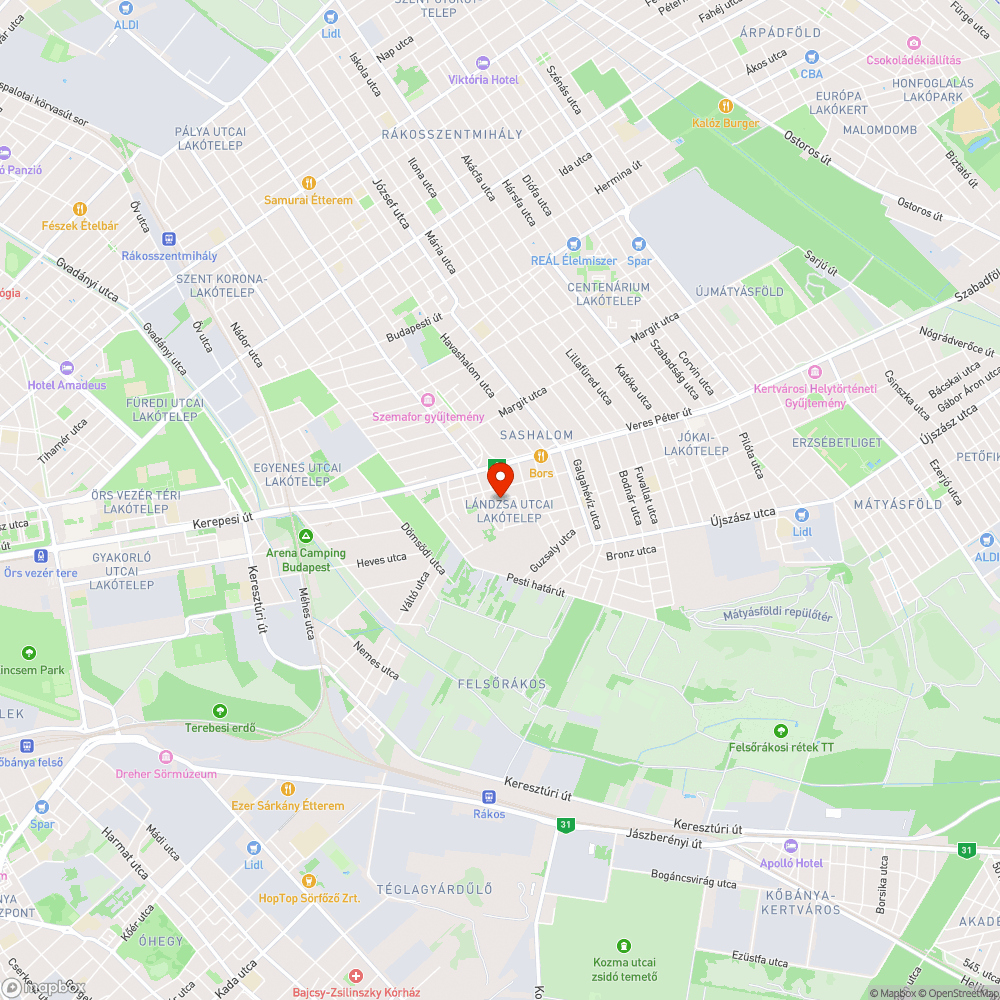 fekvőrendőr bejelentés helye