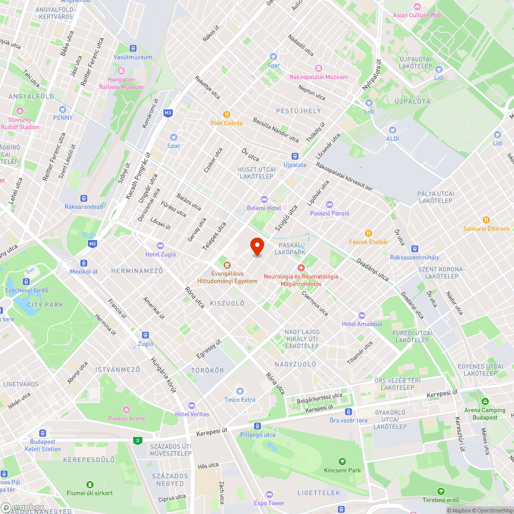 Fűrész utca közvilágítási hiányosságok bejelentés helye