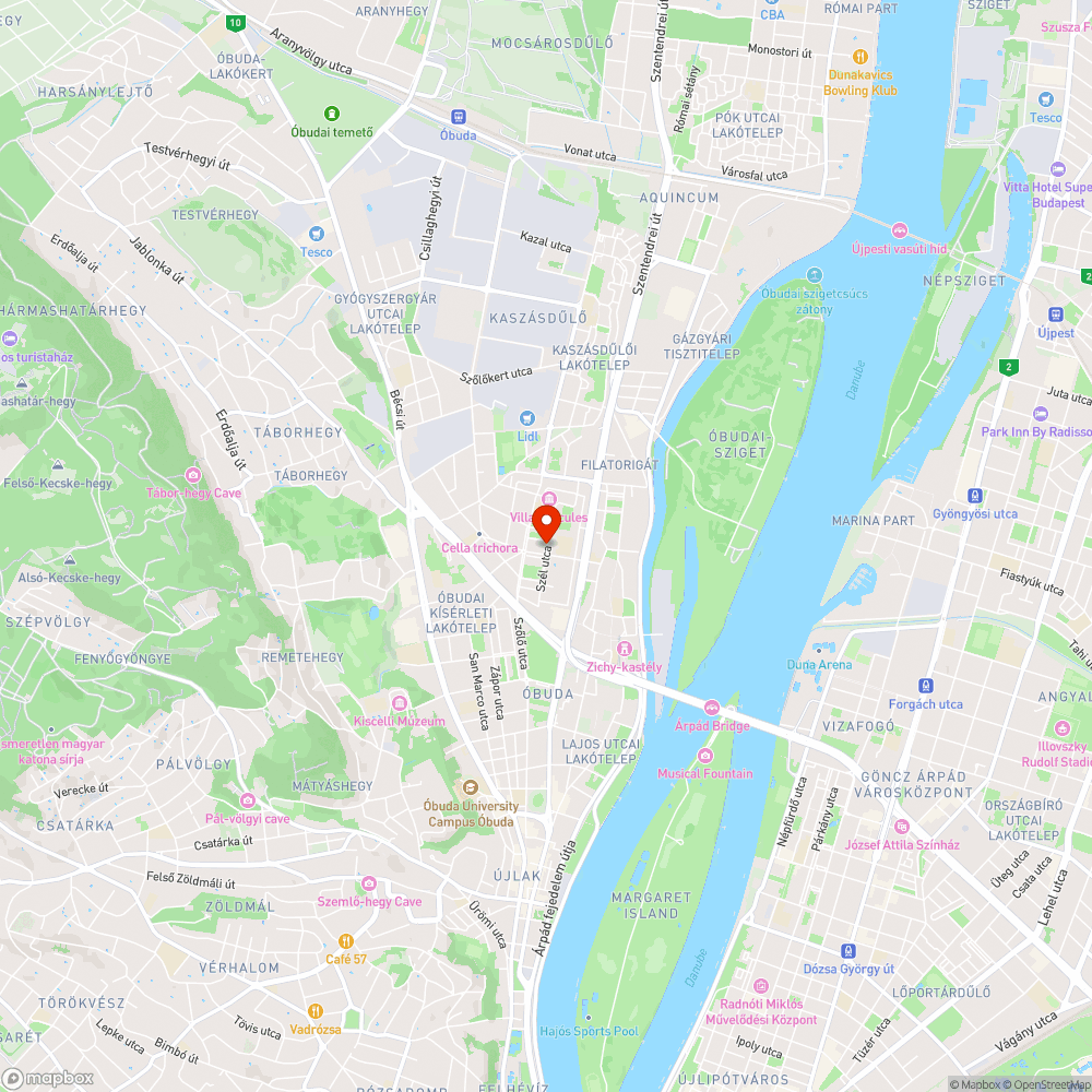 Balesetveszélyes "kerítés" a Szél utcában bejelentés helye