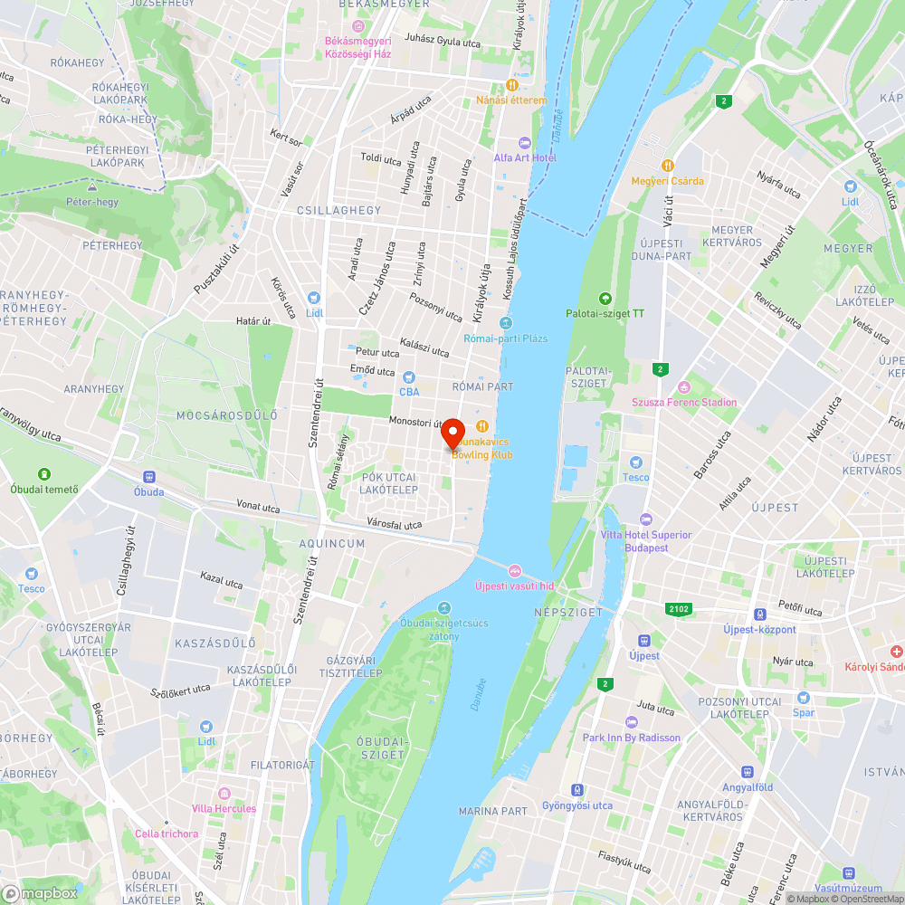 Úthiba a Kadosa utcában bejelentés helye