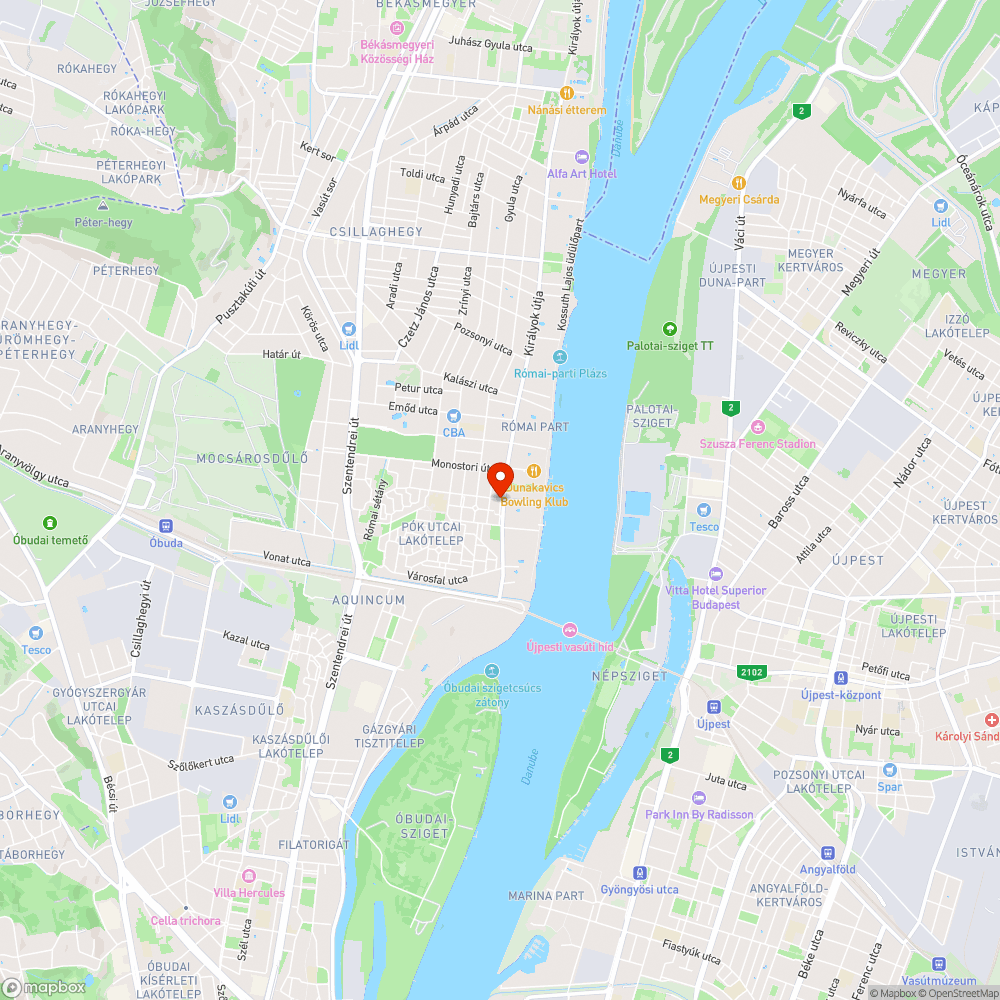 Elhagyott Opel bejelentés helye