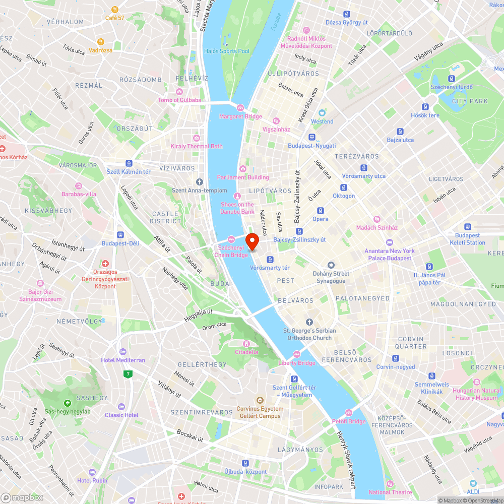 WC a Duna-korzónál bejelentés helye