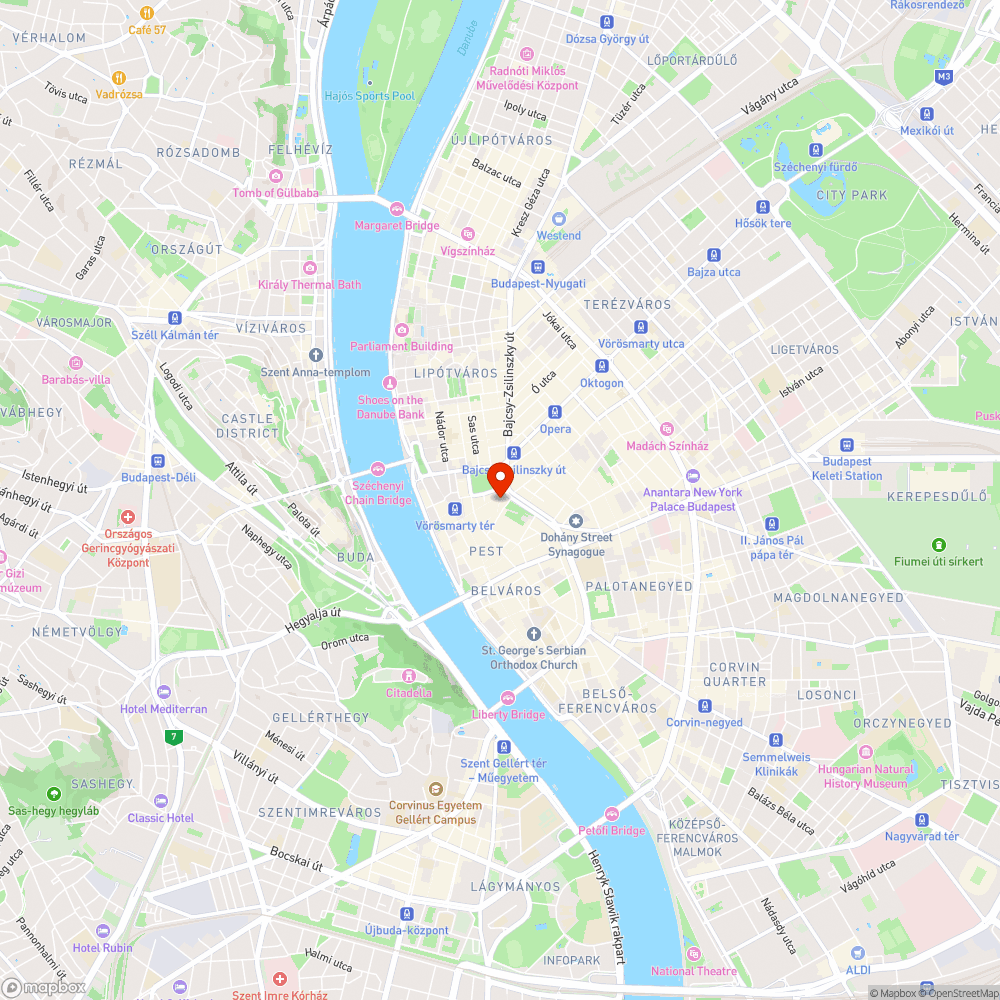 Nyilvános WC a Deák téren bejelentés helye