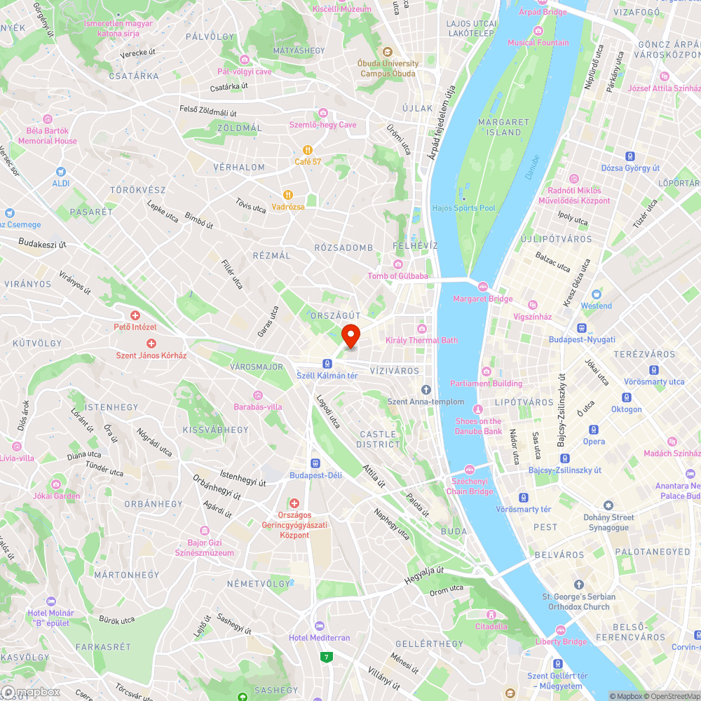 Szülinapos kátyú bejelentés helye