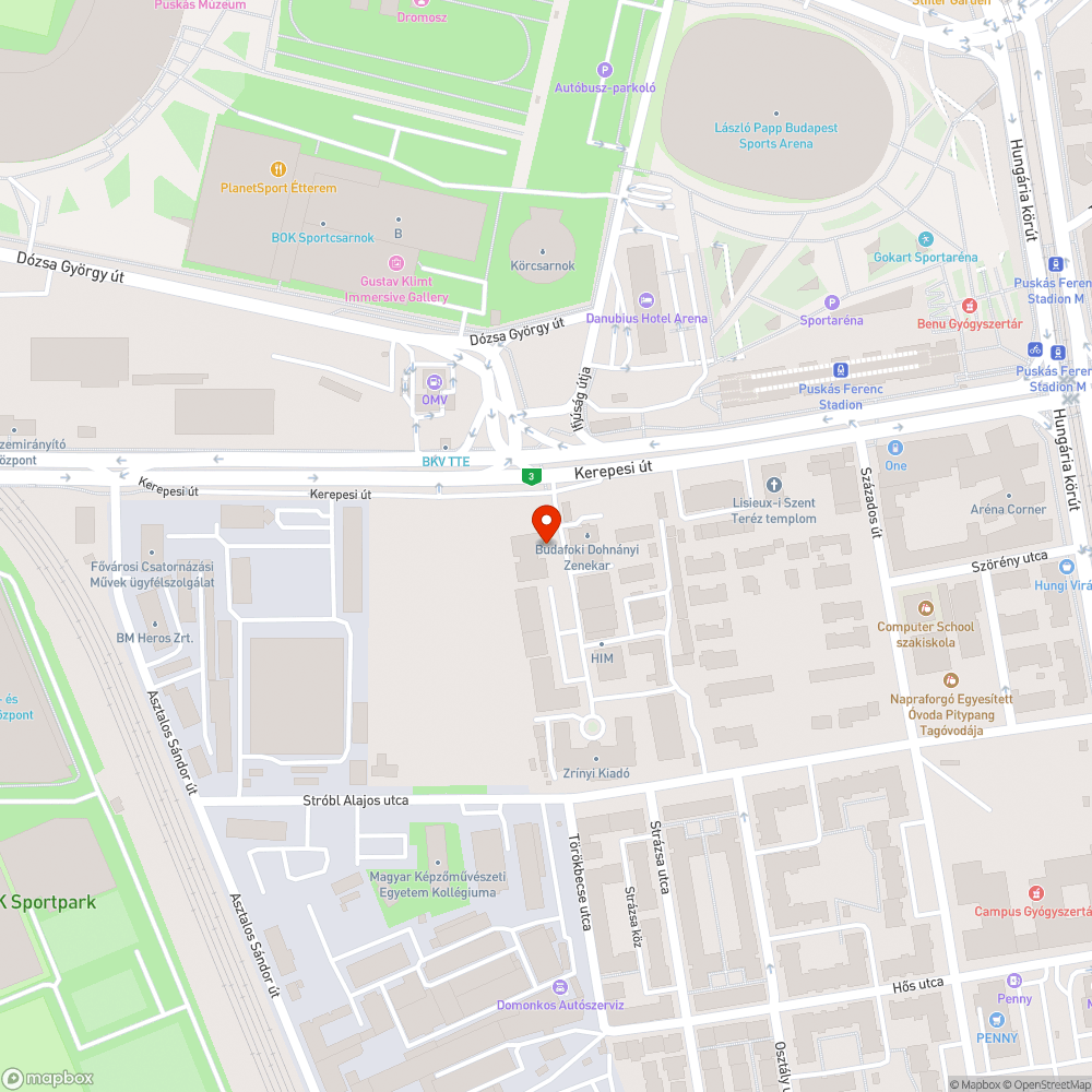 Kerepesi út 27/a bejelentés helye