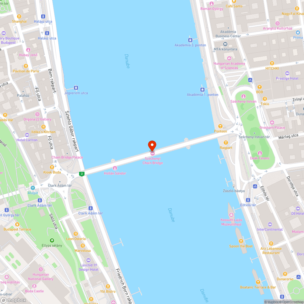 Rohad a Lánchíd bejelentés helye