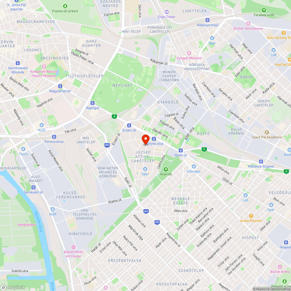 Pingpongasztal bejelentés helye