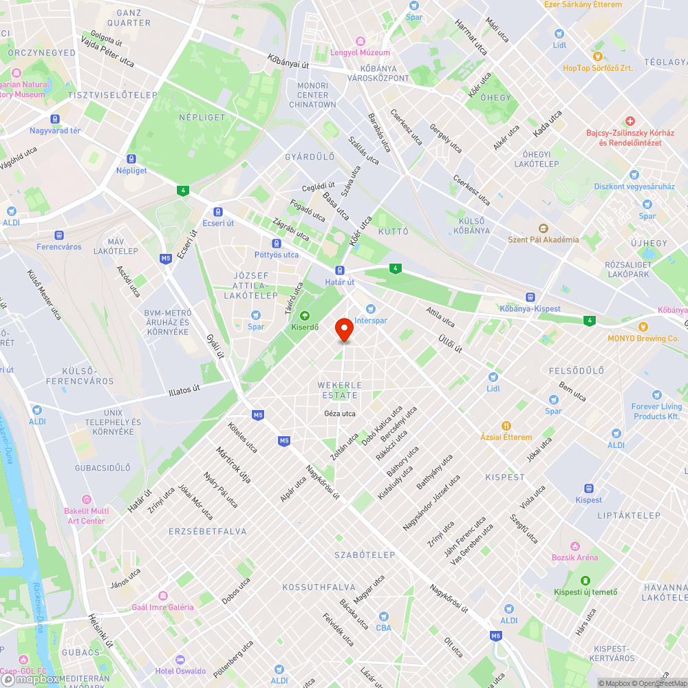 Corvin körúti Utasváró bejelentés helye