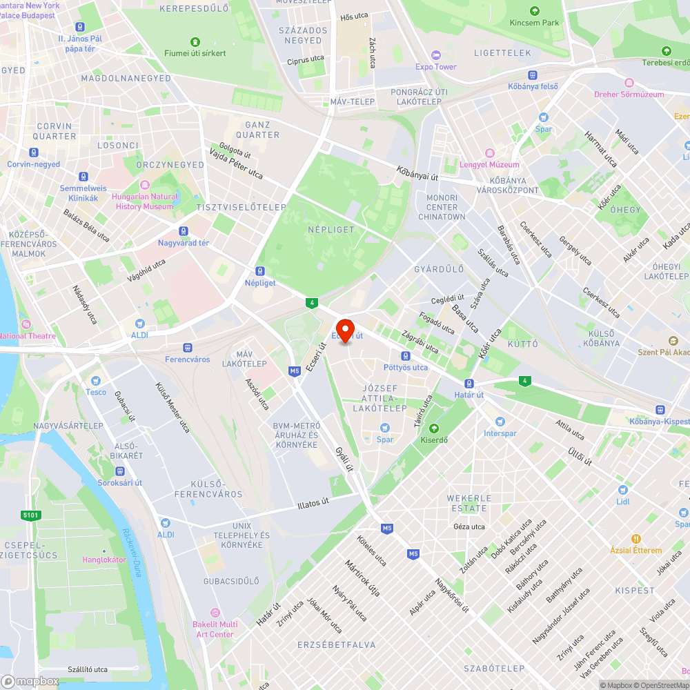 Kátyú a désin bejelentés helye