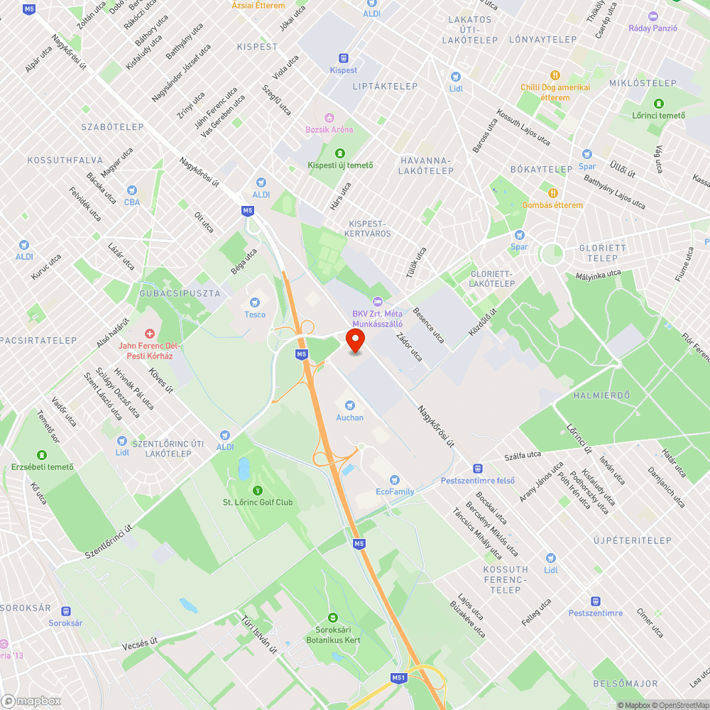 Lakóövezetben, kis utcákon keresztül kerülnek az autók bejelentés helye