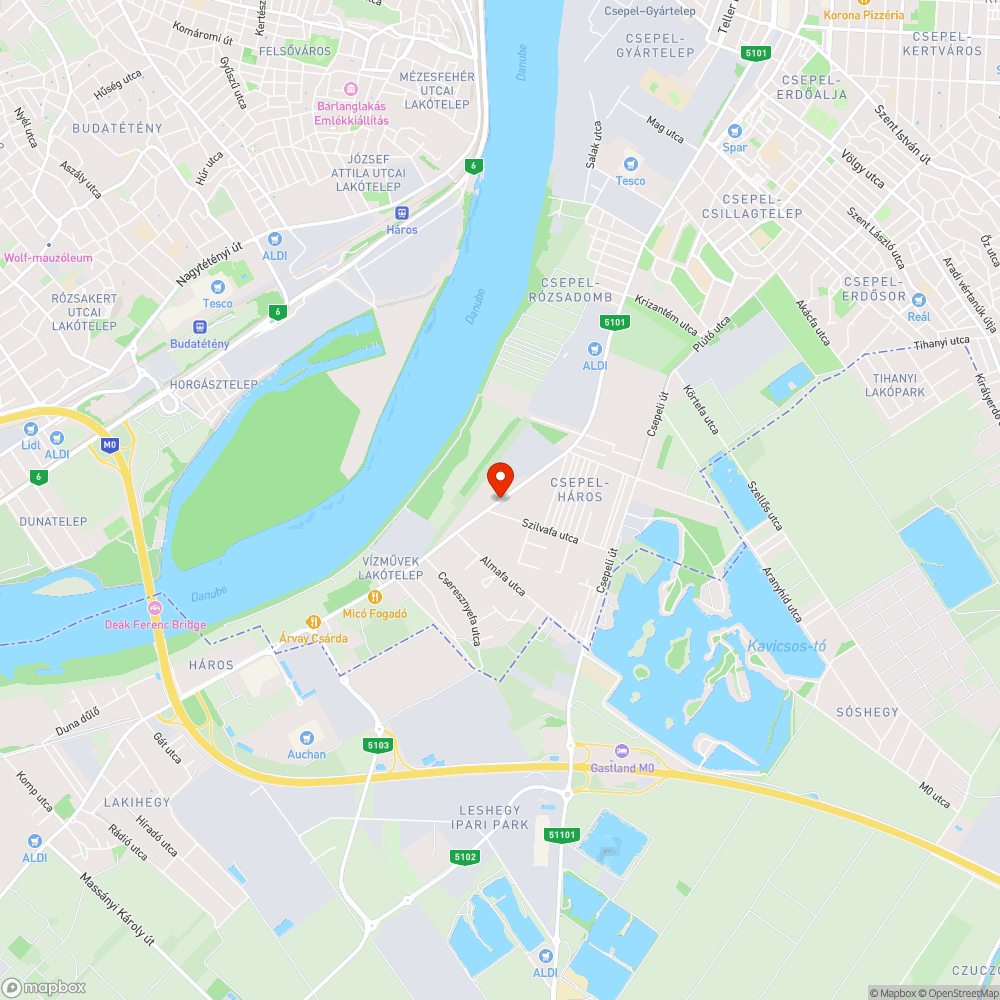 Hiányzó Szemetes - Szilvafa utca bejelentés helye