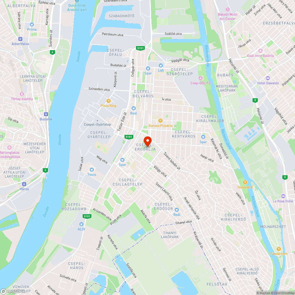 Össze-Vissza Forgatás bejelentés helye