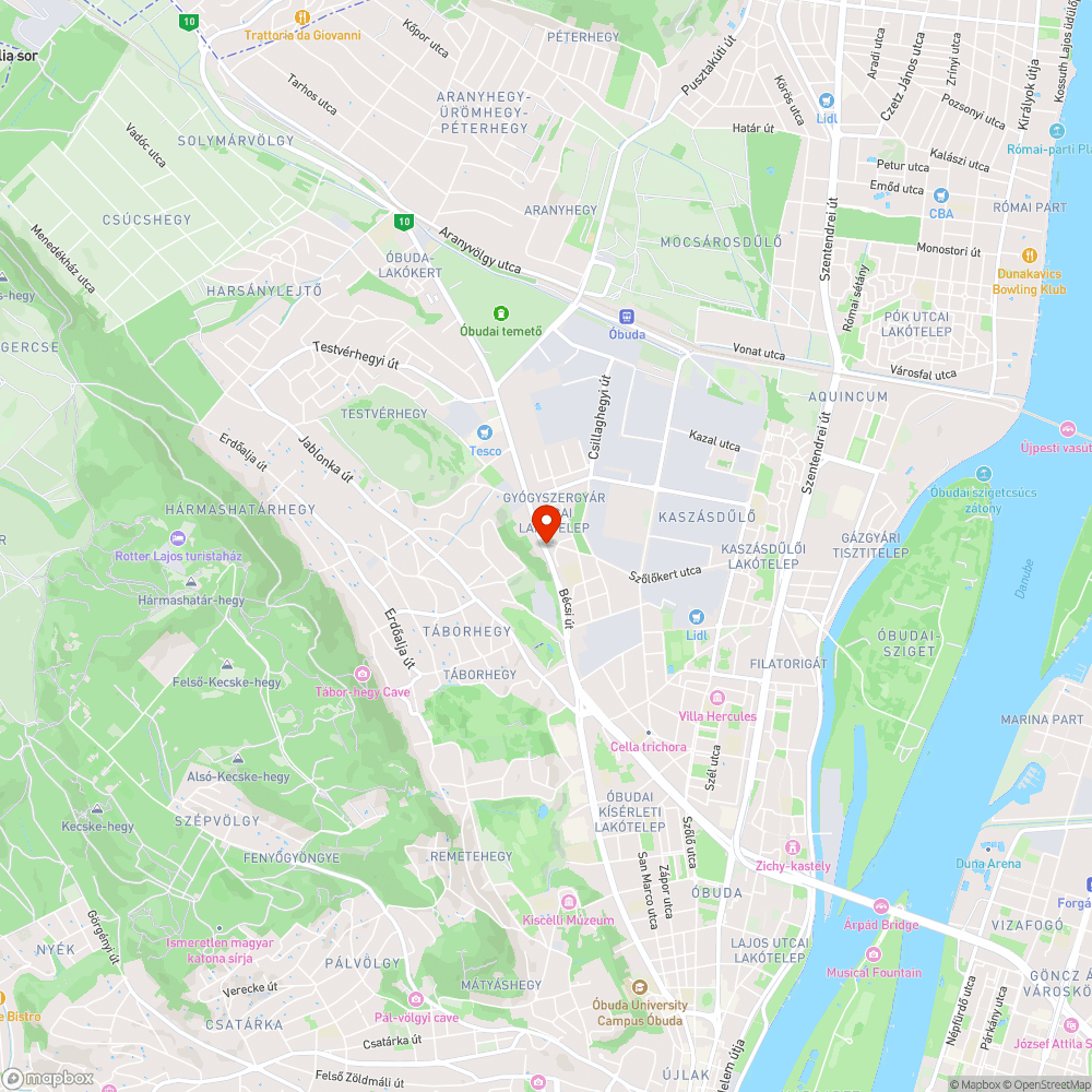 Jelzőlámpa bejelentés helye