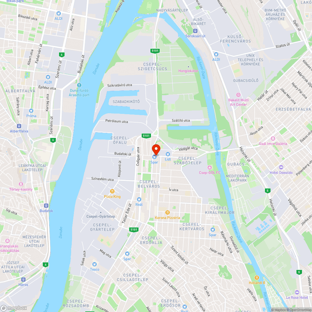 Megsüllyedt bejelentés helye