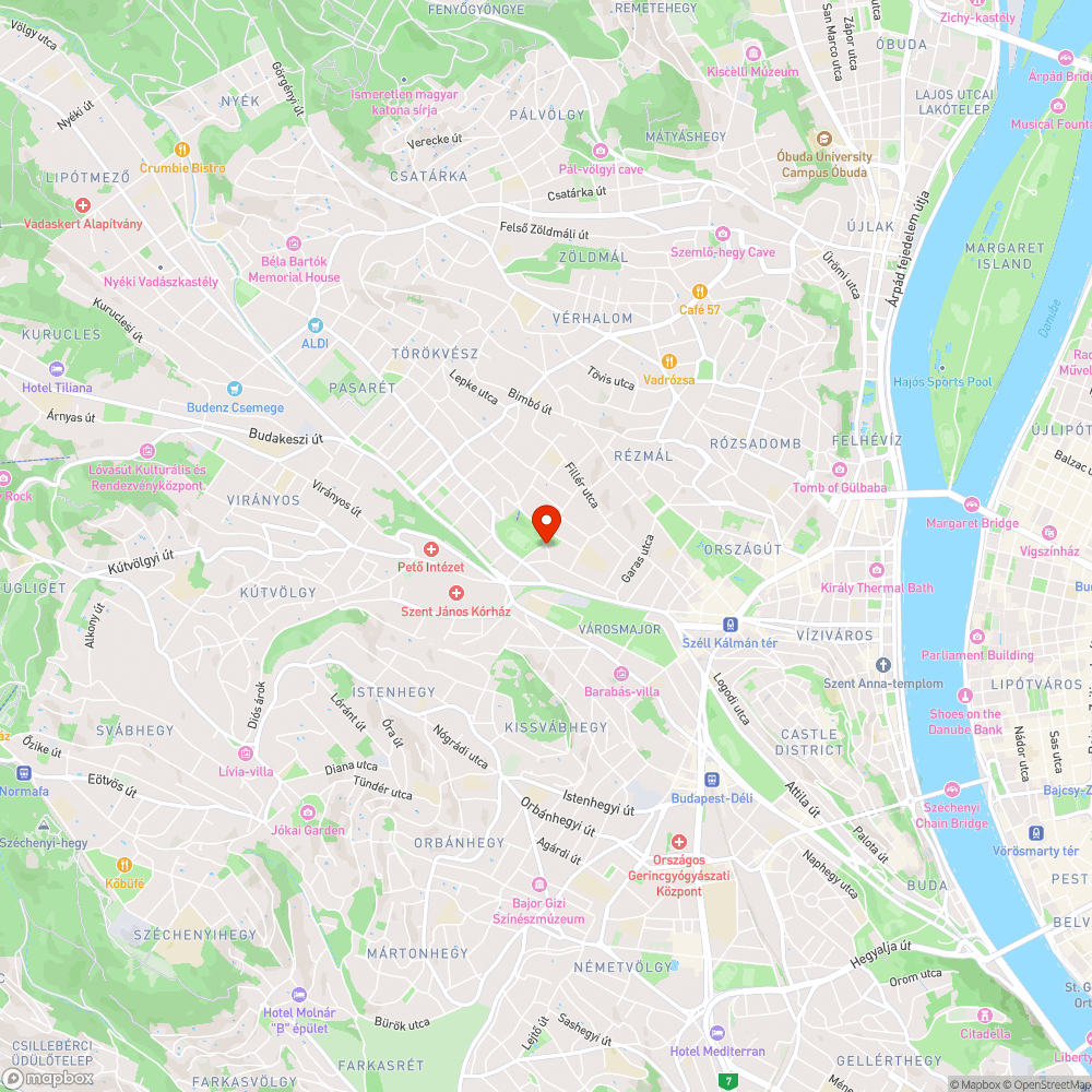 Budai csendélet bejelentés helye