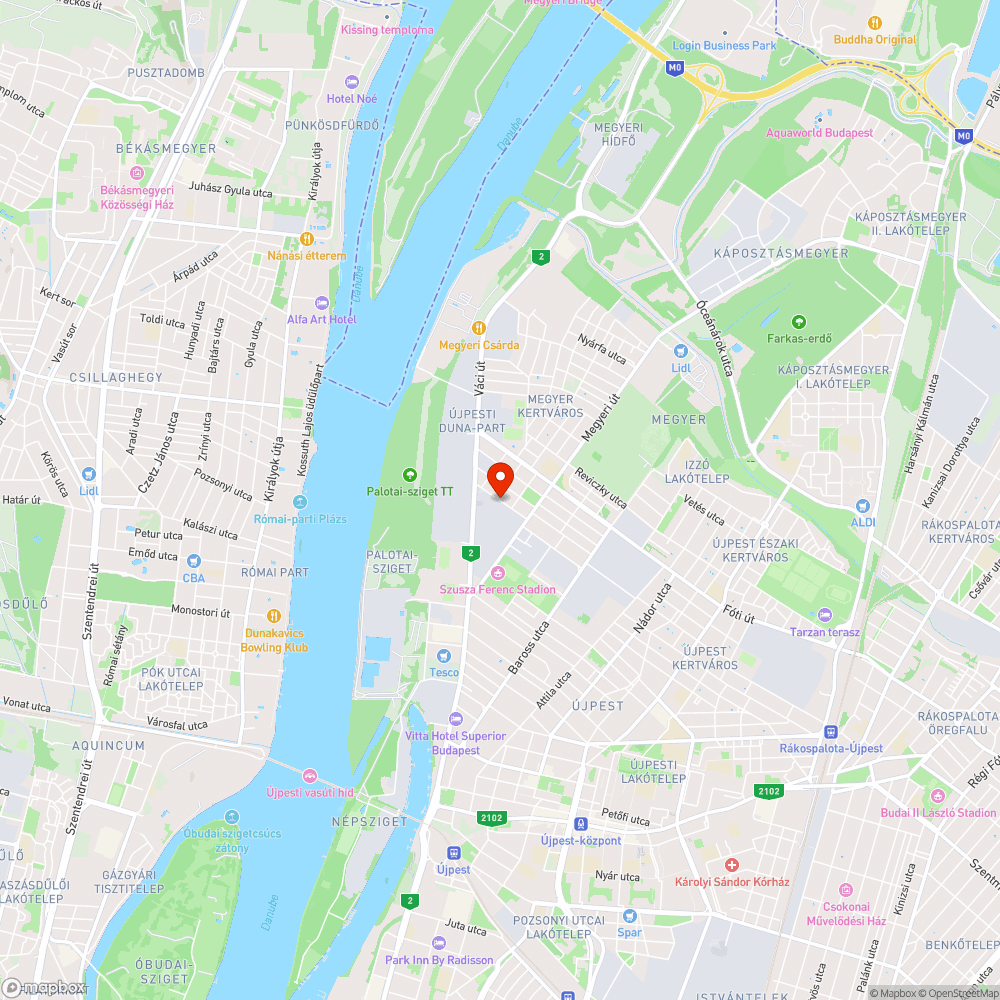 Újpest kátyú, Pintér J. u. 18. bejelentés helye