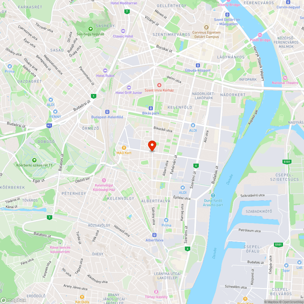 Zöldülő, szépülő székesfővárosunk bejelentés helye