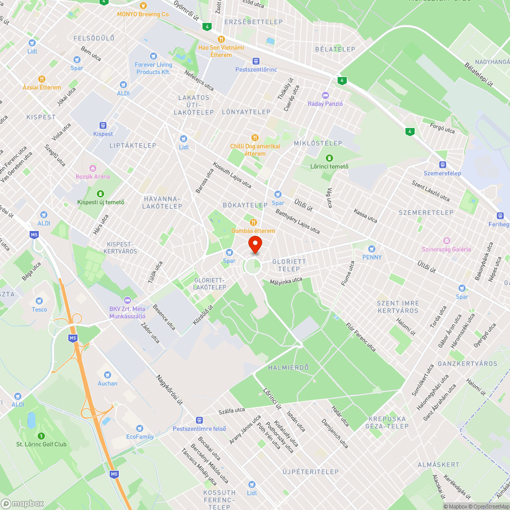 Peremes kátyú a Petőfi utcában bejelentés helye