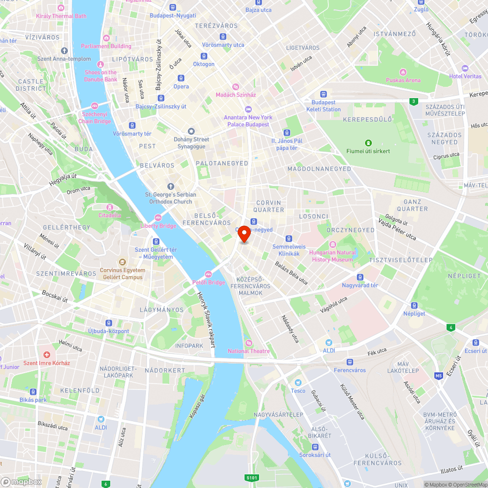 Térelválasztó oszlop kidőlt bejelentés helye