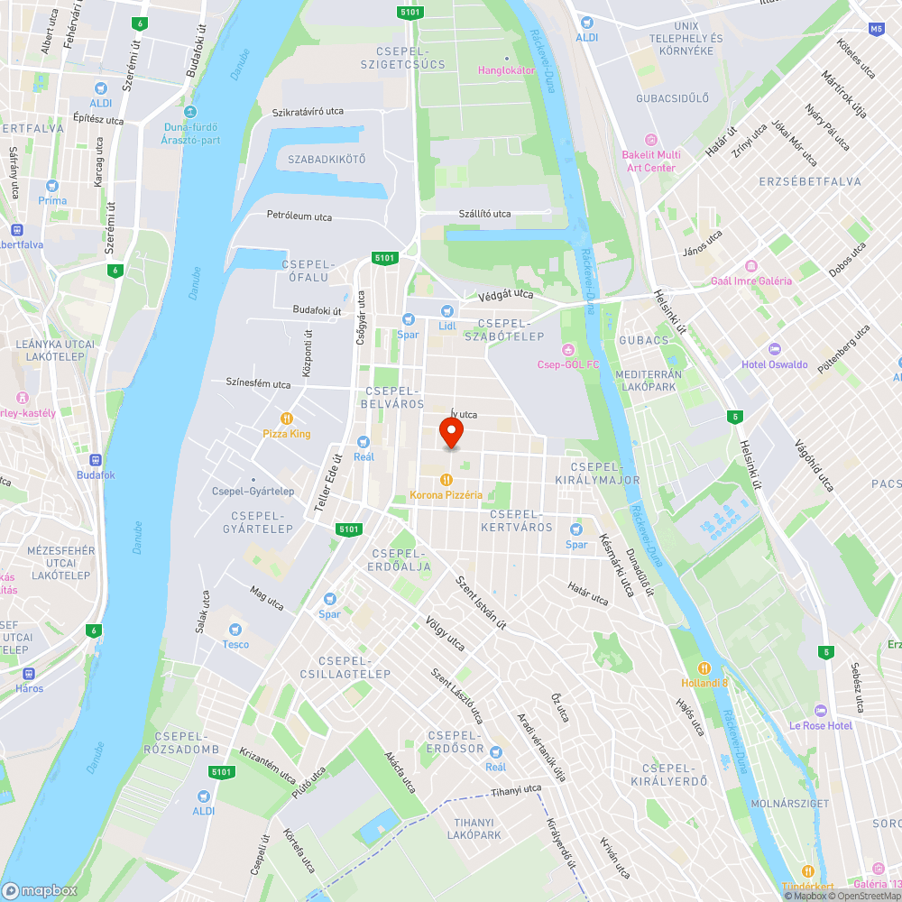 Lecsusszant bejelentés helye