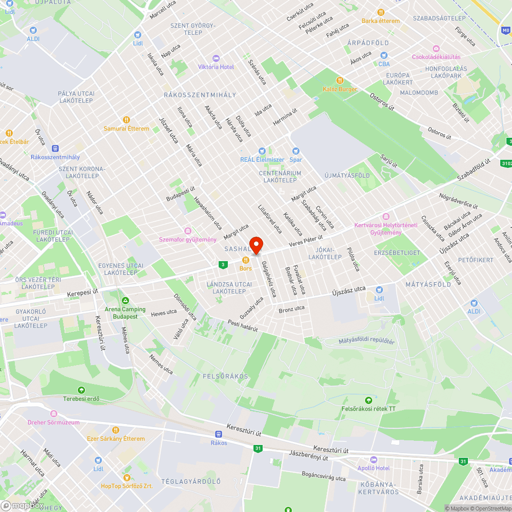 Beszűkülő sávok egy kereszteződésben bejelentés helye