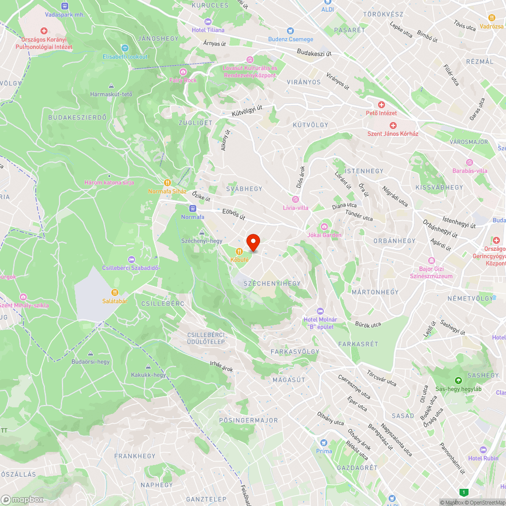 Kátyú a Rege-Agancs kereszteződésben bejelentés helye