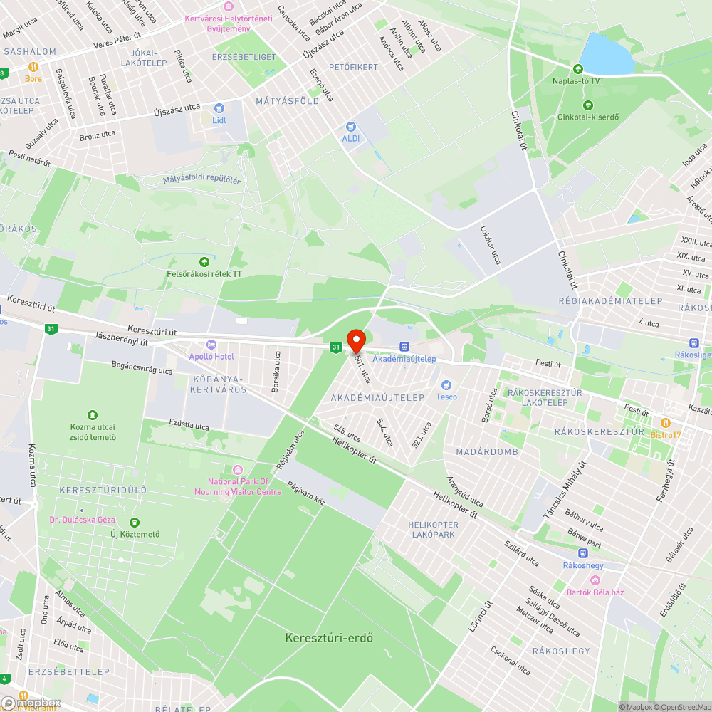 Autóbusz megálló fülkék - megrongálva bejelentés helye