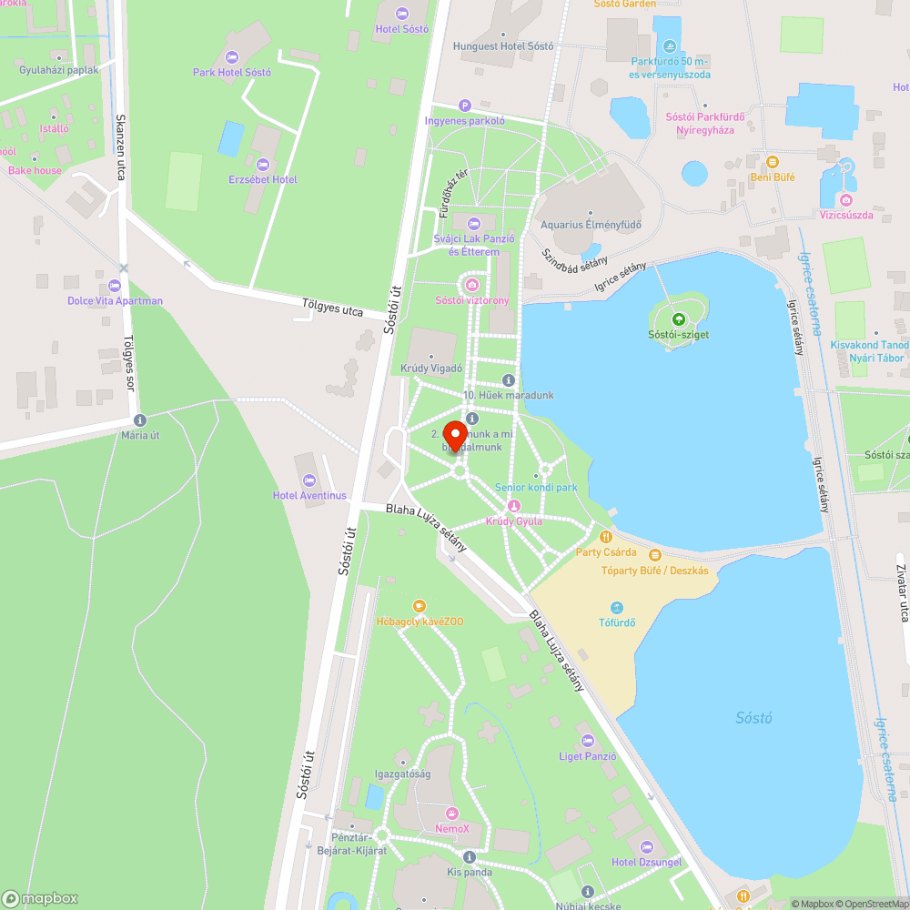 Amortizálódó Kőpad bejelentés helye