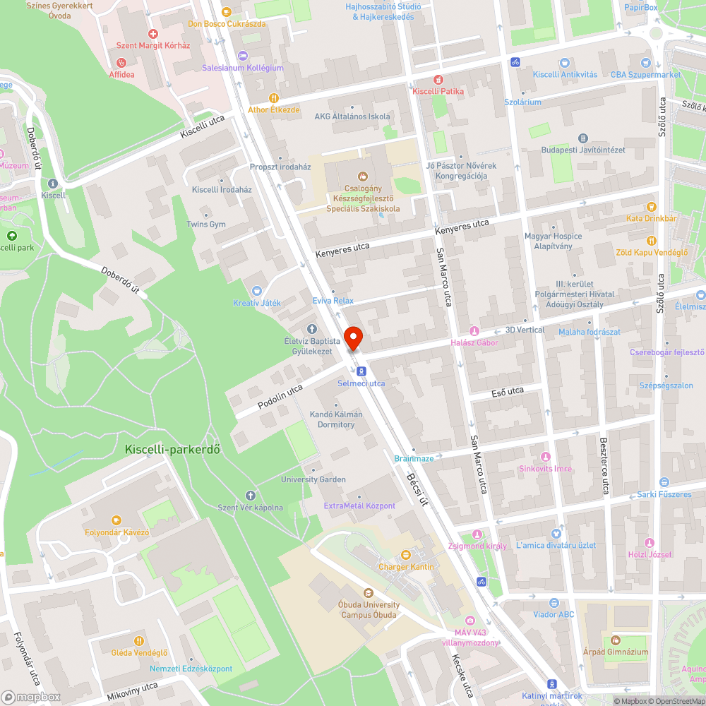 Szétfagyott járdaszigetek a fonódó megállóiban bejelentés helye