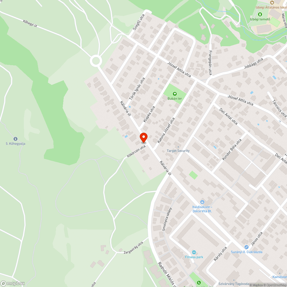 Illegálisan kidobott bútor. Útszegélyen vastagon lerakódott kosz. bejelentés helye