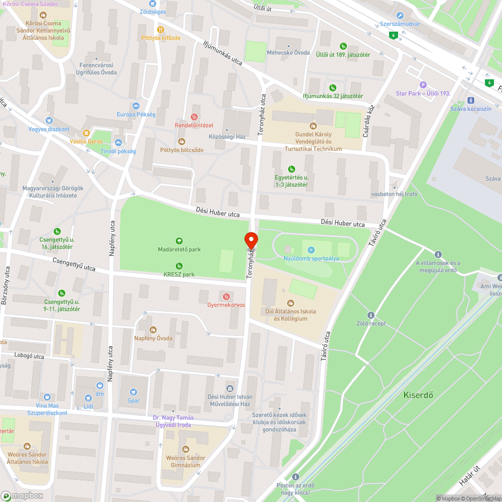 BKK busz alig fér el a parkoló autóktól bejelentés helye