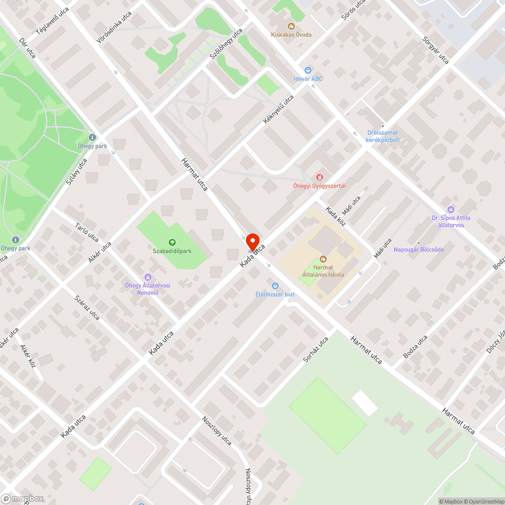 Otthagyott terelőtalp bejelentés helye