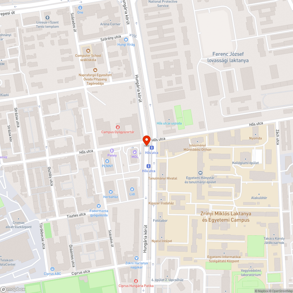 Repedések Hős utca Mol benzinkút-tól és Könyves Kálmán körút vasúti híd alatti kerékpárúti rész! bejelentés helye