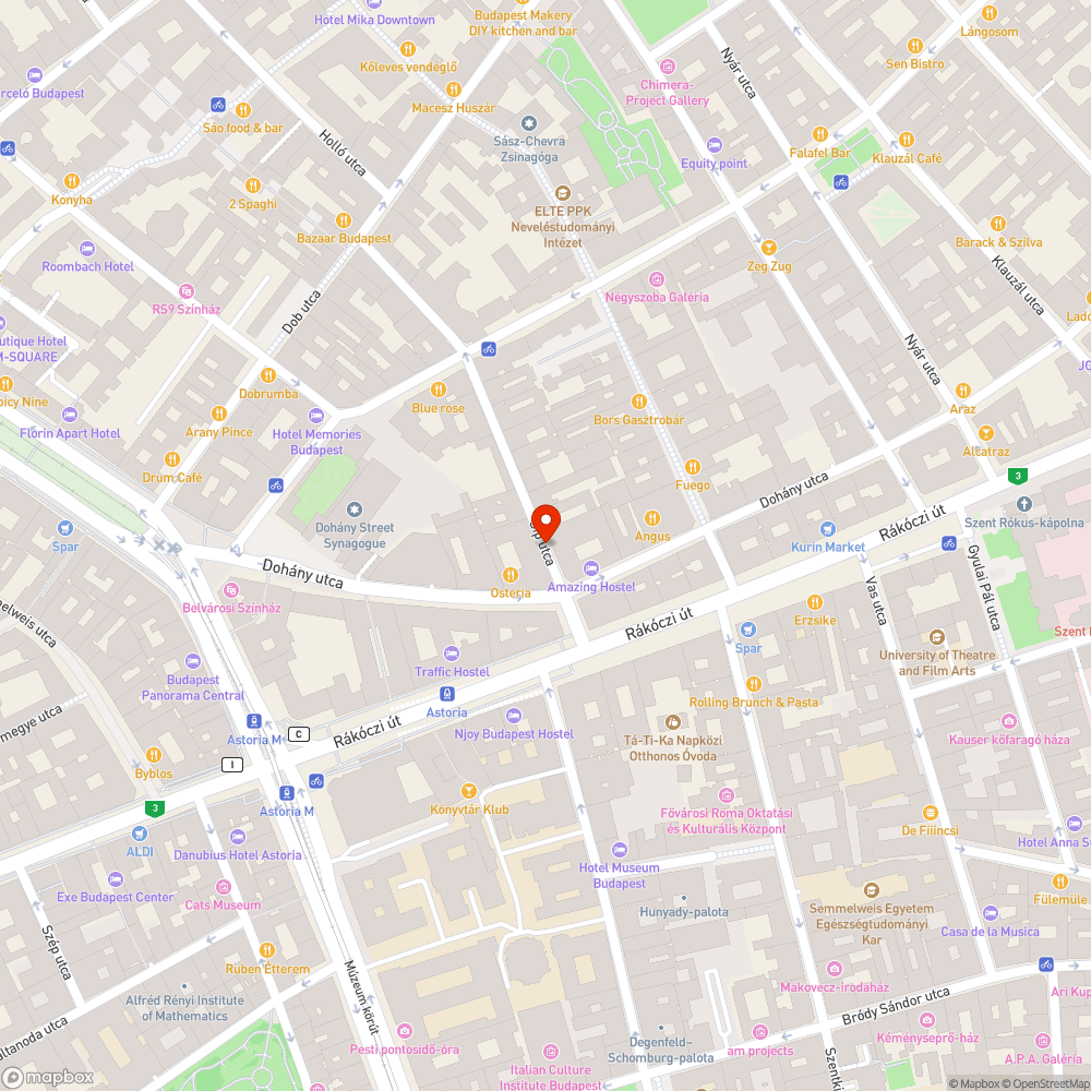 Beszakadt úttest bejelentés helye