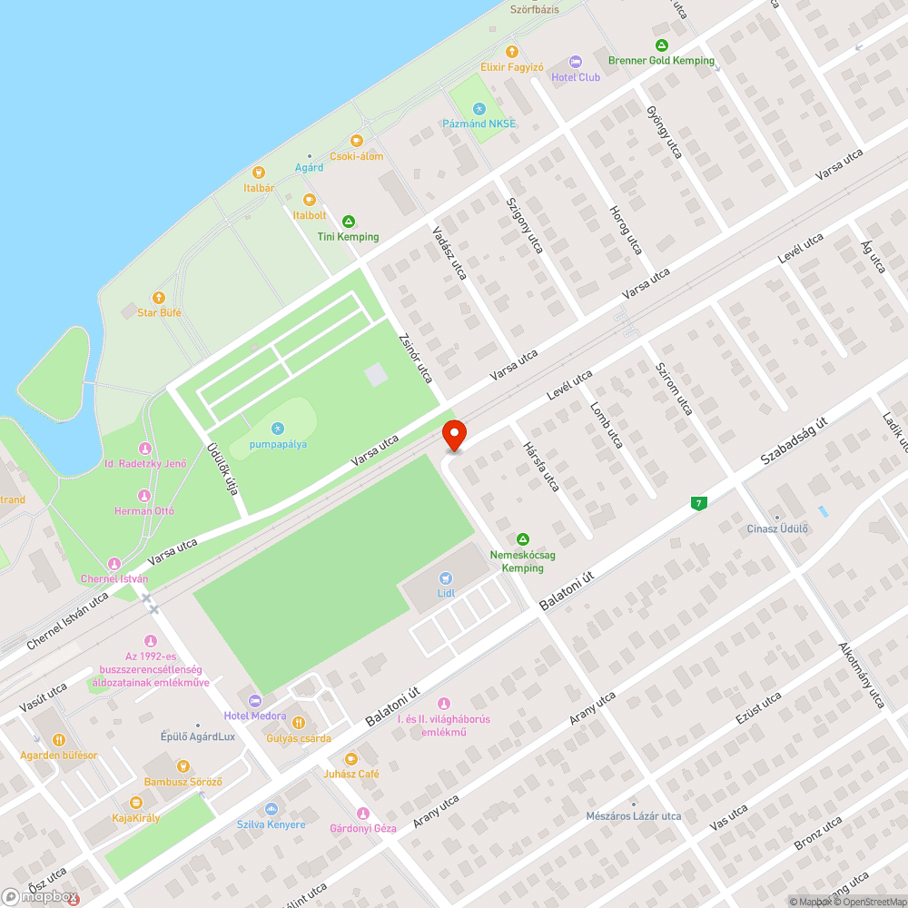 Illegális szemét lerakás bejelentés helye