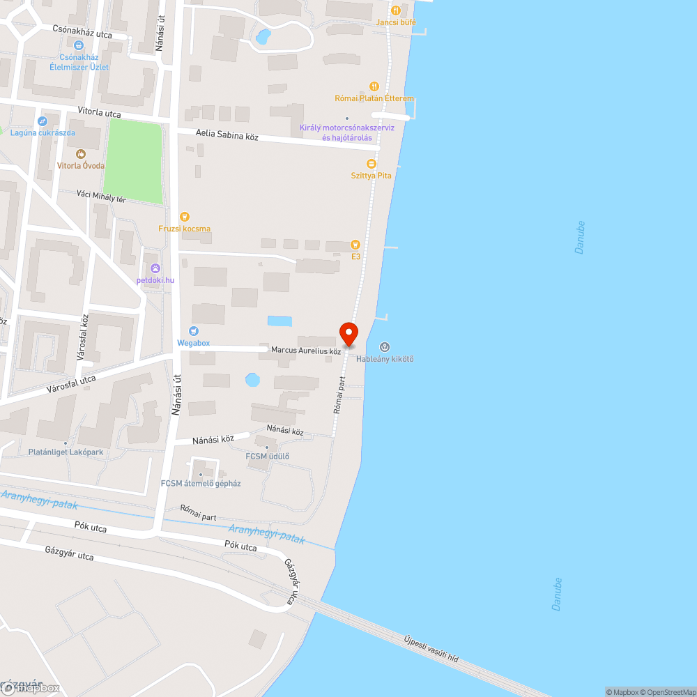 Kidőlt fa bejelentés helye