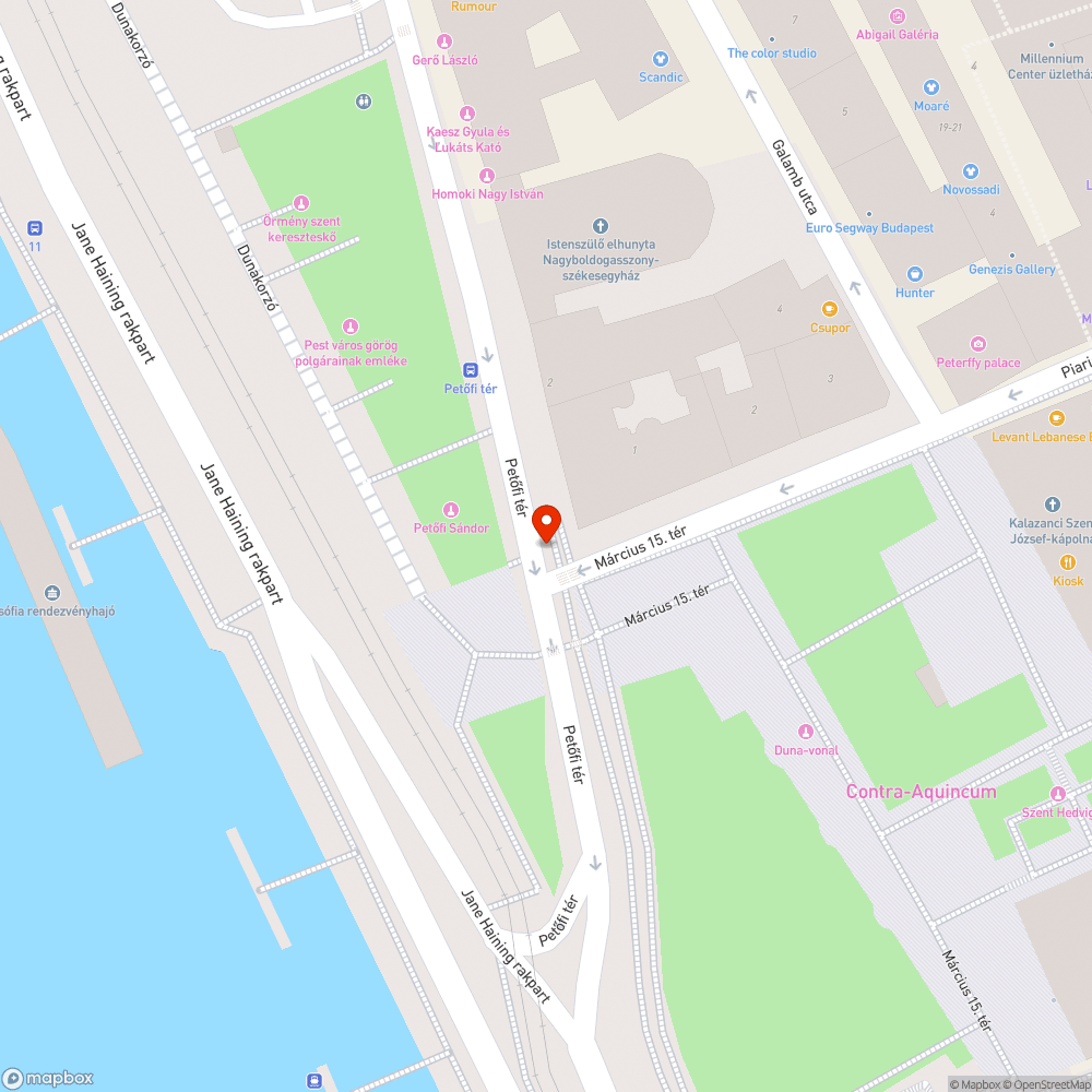 Lekopott kerékpáros felállóhely bejelentés helye