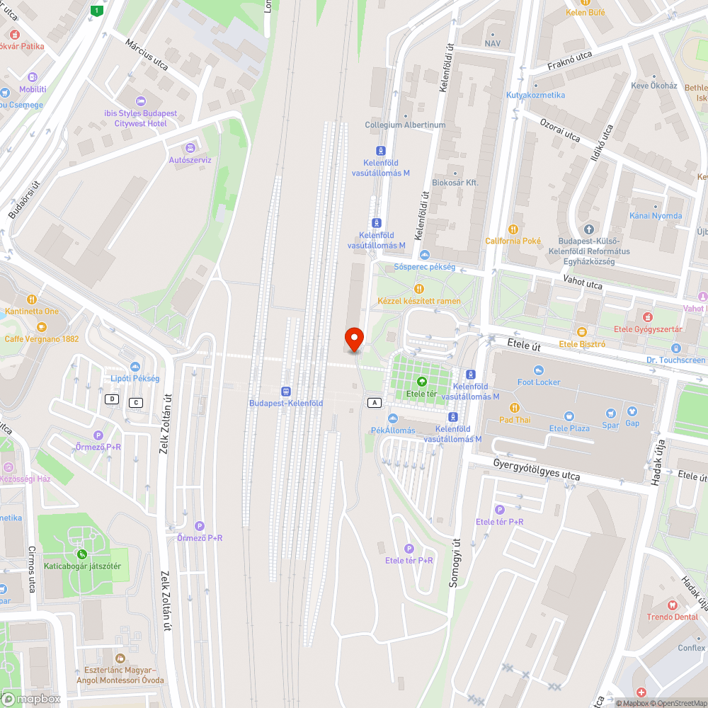 Folyamatosan berregő eszköz és szemét bejelentés helye