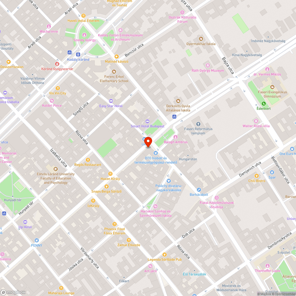 Gödör a trolimegállóban bejelentés helye