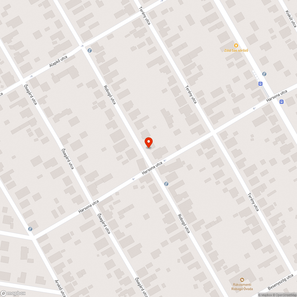 süllyedő aszfalt bejelentés helye