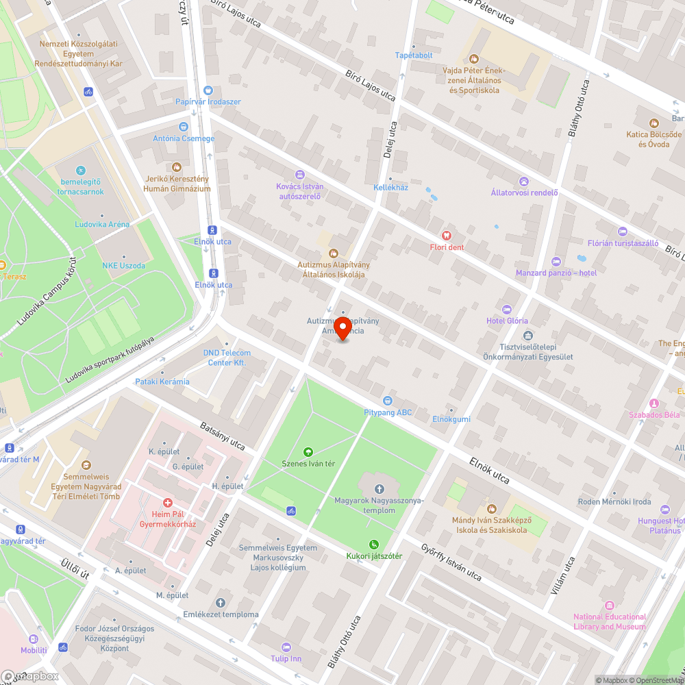 Elhagyott autó bejelentés helye